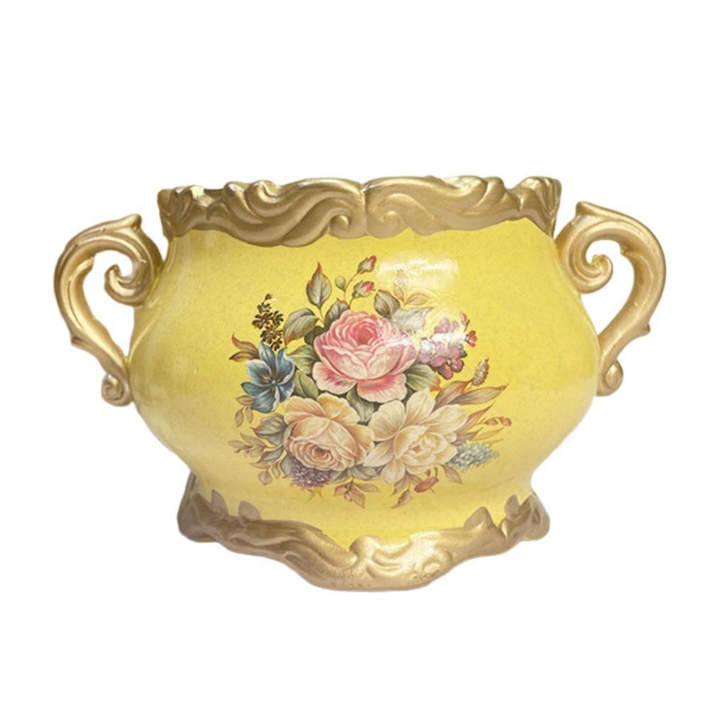 Magideal - Jarrón De Cerámica Para Decoración Para Hogar, Jarrón De Cerámica, Jarrón De Flores Secas, Decoración De , Decoración De Arreglos