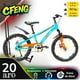 thumbnail image 1 of Bicicleta Aro 20  Cfeng Con Freno Disco Celeste Naranjo, 1 of 10