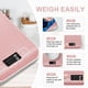 thumbnail image 5 of Food Báscula SOYOK de cocina digital de acero inoxidable de 5 kg, color rosa, 5 of 7
