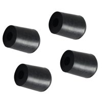 Magideal - 4 Piezas De Puntas De Goma Para Contrabajo, Protector De Tapa De Extremo Para Instrumentos De Cuerda, Fácil De Instalar, Antideslizante, Diámetro Inte