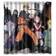 thumbnail image 1 of Cortina de ducha de Anime Naruto, juego de cortina de baño con ganchos, tamaño 66 x 72 pulgadas, 1 of 3