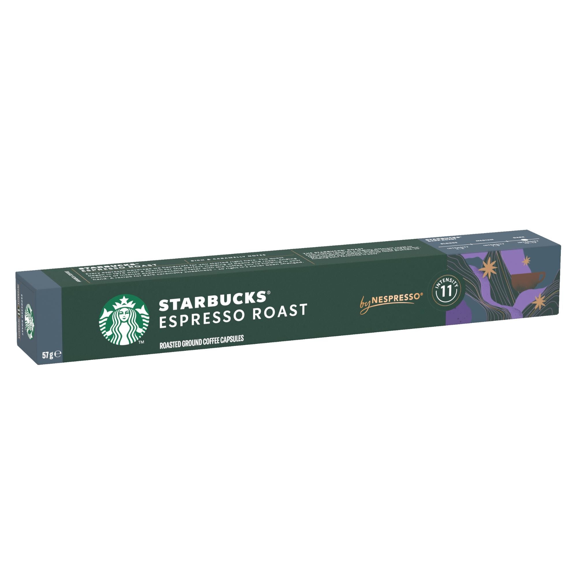 Café Espresso Roast 10 Un 57 g Starbucks by Nespresso