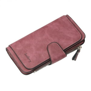 Veat00L - Billetera Larga Para Mujeres, Bolso Para Mujeres Con Cerradura Rfid, Tarjeta De Visita De Gran Capacidad, Material Pu, Regalo Perfecto