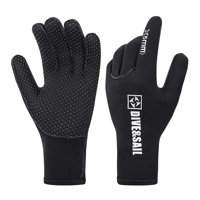 Ioensy - Guantes De Buceo De Neopreno De 5 Mm Para Deportes Acuáticos De Pesca Submarina De Invierno S
