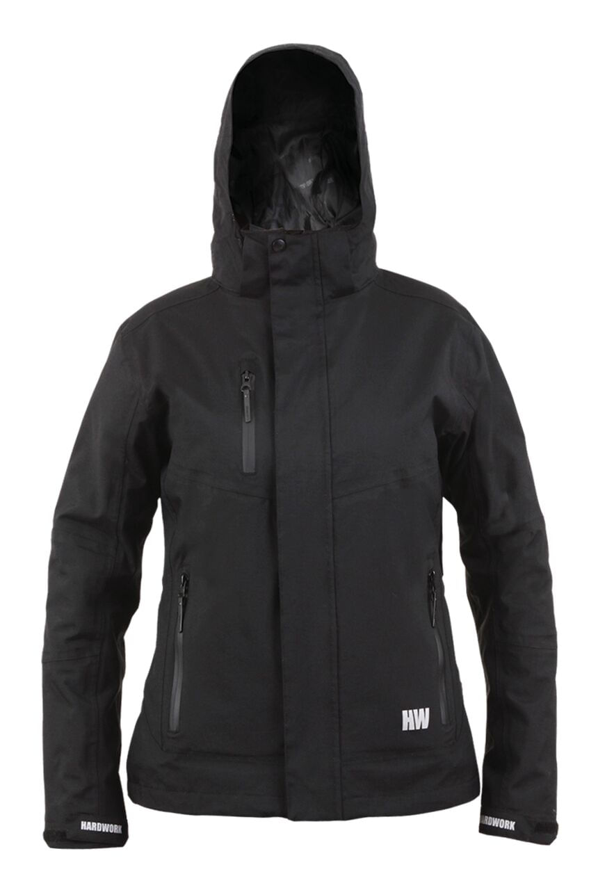 Hardwork - Parka Desmontable Hw Reno 3 En 1 Negro Mujer