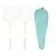 thumbnail image 4 of Juego de Raquetas de Bádminton Luminosas, Raqueta de Bádminton con Mango Antideslizante de Aleación de Acero, Juego de Entrenamiento para Principiante Amarillo, 4 of 5