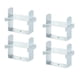 thumbnail image 1 of 4 piezas de acero inoxidable 2.5 "Kit de abrazadera de resorte de hoja ancha, clip de reparación de flexión de resorte de hoja, resorte de hoja de bloqueo juntos para el control de estabiliz, 1 of 3