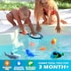 thumbnail image 3 of Juguetes de baño sin orificios y libres de moho para bebés y niños, 6 piezas, 3 of 3