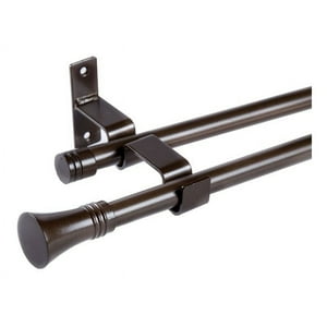 Metalhsa - Set Extensible De 120-210 Cm Color Café Y Terminal Cónico