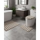 thumbnail image 1 of Juego de alfombras de baño 3 piezas suaves y absorbentes, 1 of 6