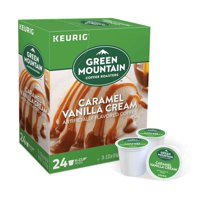 Noasr - Cápsulas De Café Keurig K-Cups 24 Cápsulas Green Mountain Caramel Vanilla