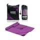thumbnail image 3 of Set 3 Toallas Baño Viaje Microfibra Secado Rápido Violeta Claro, 3 of 3