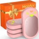 thumbnail image 1 of Calentadores de Manos Recargables Hotdot Paquete de 4 Portátiles Rosados, 1 of 7