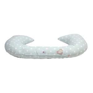 Cojin De Descanso Maternal Estrellas, Menta, Canguamor