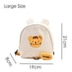 thumbnail image 1 of Canvas Baby Backpacks Kindergarten School Bag Bear Bunny Korean Anti-lost Kids Bags for Girls Boys Children Backpacks for Travel, 1 of 3