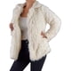 thumbnail image 3 of Chaqueta Mujer Corderito Peludo Calidad Premium Largo 024, 3 of 4