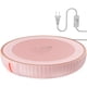 thumbnail image 1 of HouseGem Large Candle Warmer Plate Coffee Cup Mug Warmer, Pink, 1 of 3