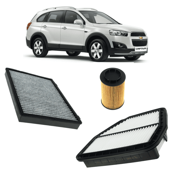 Kit de Filtros Chevrolet Captiva 2.2 Diésel (2012-2019)