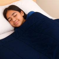 Glowup - Manta De Gravedad Niños Azul 1.4K 122X92 Cm Manta De Peso