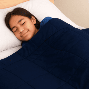 Glowup - Manta De Gravedad Niños Azul 1.4K 122X92 Cm Manta De Peso