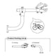 thumbnail image 5 of Soporte Mural Para Bicicletas 30kg Giro 360° Tipo Pinza Negro, 5 of 8