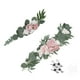 thumbnail image 2 of Flores Artificiales Swag Hecho A Mano Floral Swag Telón De Fondo Para Puerta Delantera Boda Rosa, 2 of 3
