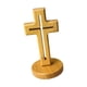 thumbnail image 2 of Cruz De Madera Con Base, Ideal Para Decorar El Hogar, Armarios O Dormitorios., 2 of 5
