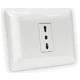 thumbnail image 3 of Pack 10 Tomacorriente Simple 10/16a 250v Blanco, 3 of 3