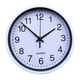 thumbnail image 1 of Reloj de pared silencioso con movimiento Komatsu, adecuado para estudio, cocina y dormitorio., 1 of 5