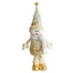 thumbnail image 2 of Figura Navideña Con Patas Telescópicas, Cómoda Muñeca Navideña De Pie, Muñeco De Nieve, 2 of 3