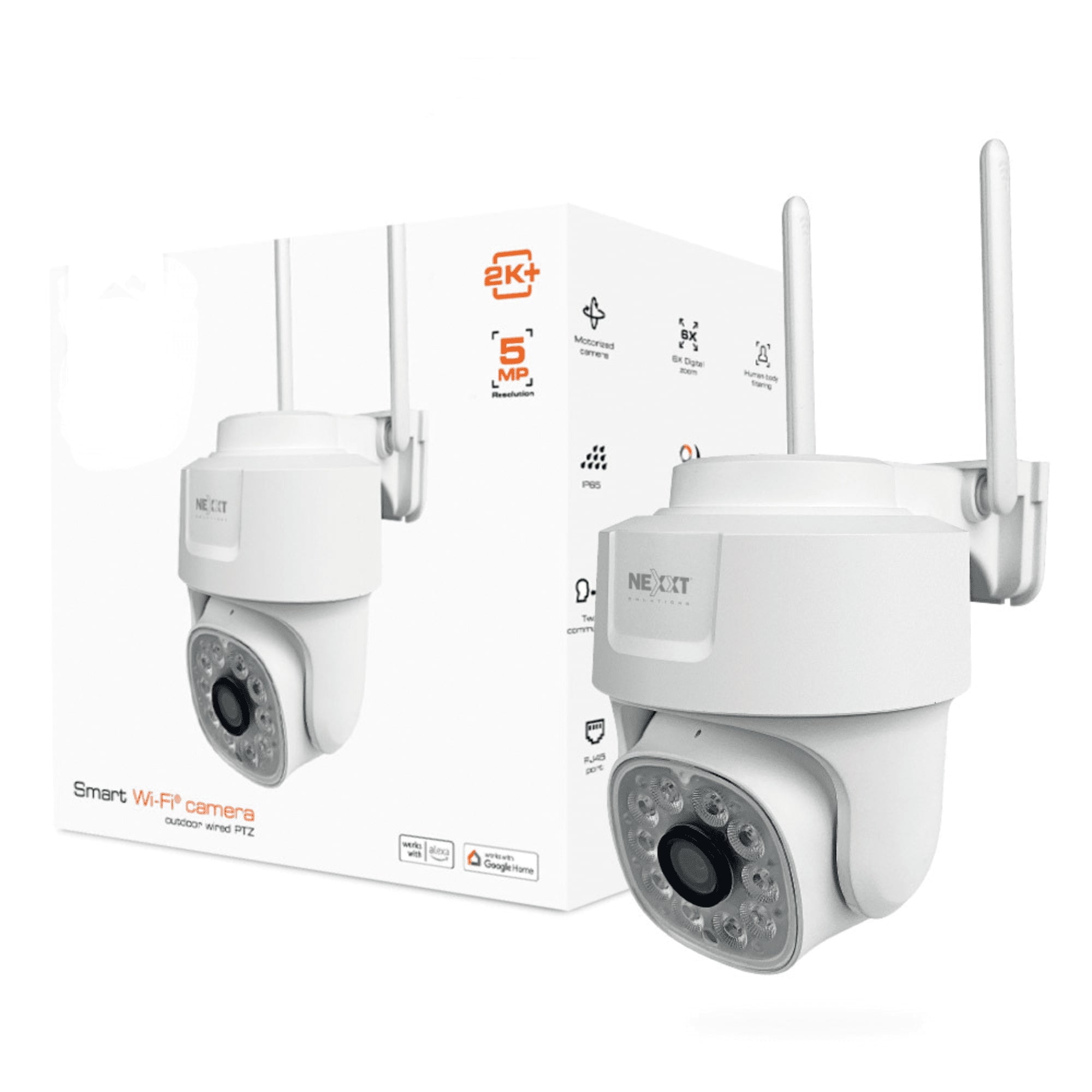 Nexxt Solutions - Camara De Seguridad Wifi Nexxt Home Nhc-op10 Outdoor Ptz