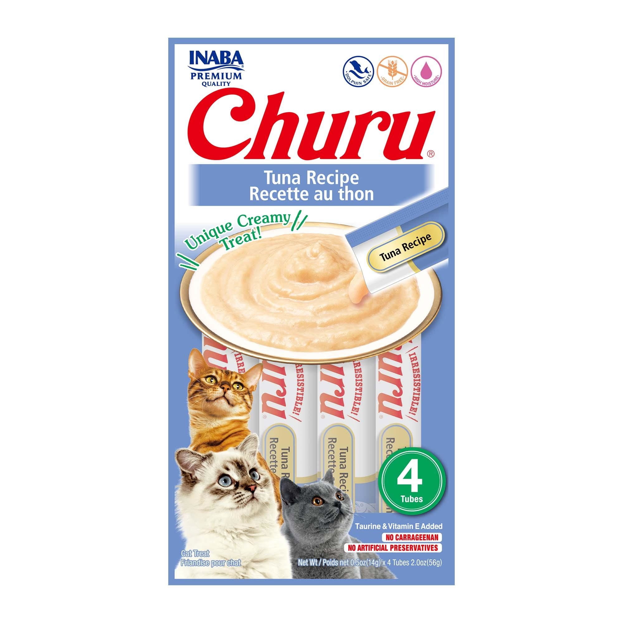 Puré Cremoso Gato Adulto Sabor Atún Sachet 56 g Churu