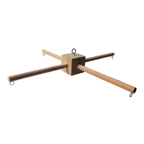 Kit De Marco Móvil De Madera DIY, Regalo Para Recién Nacidos, Juguete De Cama Para Habitación Infantil, Campana Para El Hogar