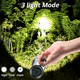 thumbnail image 3 of Linterna Led Recargable Tactica Largo Alcance 200 Mts Linterna Plateado Luz Blanco, 3 of 3