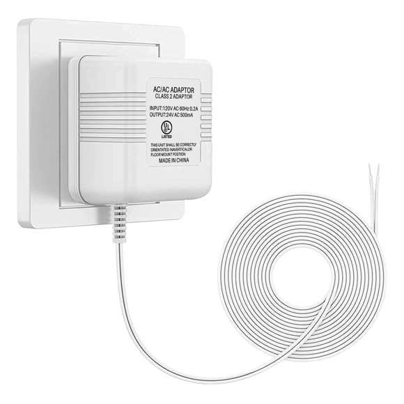 Fuente de alimentación Doorbell Transformer Xwartre de 24 V con certificación UL