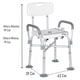 thumbnail image 2 of Silla De Ducha Aluminio Base Reforzada Bariatrica Portatil, 2 of 2