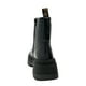 thumbnail image 4 of Botín negro urbano con cierre y cordones Danicolle, 4 of 5