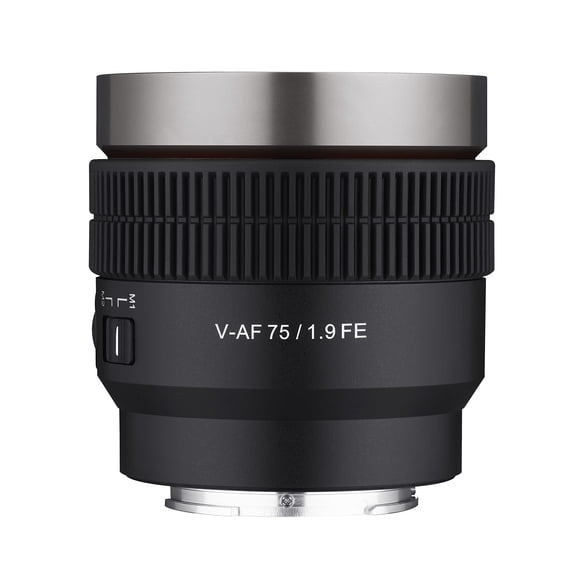 Lente 75 Mm T1 9 Cine De Fotograma Completo Con Enfoque Automático Para Sony E
