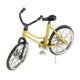 thumbnail image 2 of 1/16 Vehículos Fundidos A Presión Modelo De Bicicleta Modelo De Bicicleta De Montaña Decoración Para El Hogar Amarillo, 2 of 5