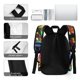 thumbnail image 5 of Kitti Katz-theme Backpack, Campus style schoolbag Bookbag with Adjustable Shoulder Straps And Large Zip Compartment, Unisex Travel Bags.42x30x15cm, 5 of 6
