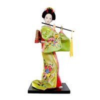 Bothyi - Figura De Geisha Japonesa De 30Cm, Muñeca Oriental, Geisha Para Estante, Mesa De Oficina
