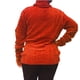 thumbnail image 3 of Sweater Mujer Cuello Alto Chenil Otoño Invierno Colores 611, 3 of 4