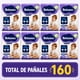 thumbnail image 1 of Pack x 8 Babysec Premium Flex Hipoalergenico Talla M 160 UND, 1 of 2