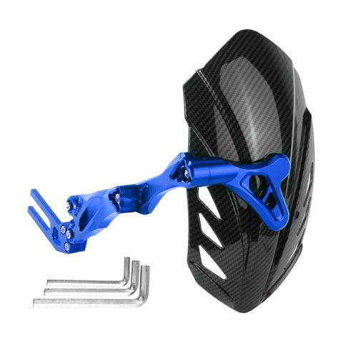 Magideal - Guardabarros Trasero De Motocicleta Universal Para 155 Protector Para Msx125 Sniper150 Cnc Aleación De Alunio Durable Guardabarros , E