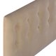 thumbnail image 3 of Respaldo Cama Botone 2 Plaza Felpa Beige, 3 of 4