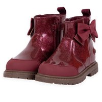 Botin Bebé Niña Burdeo Pillin