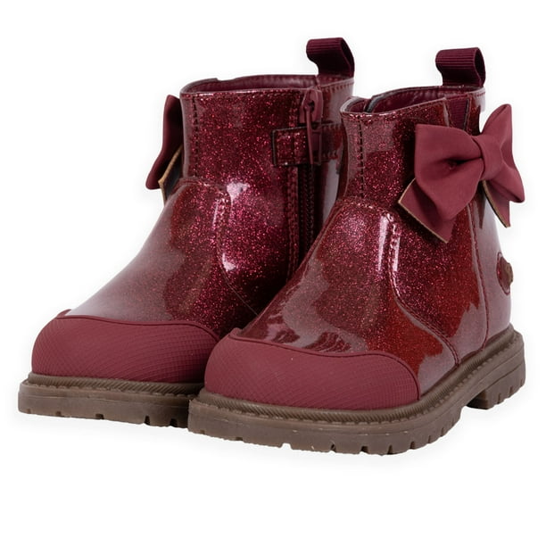 Botin Bebé Niña Burdeo Pillin