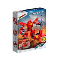 Set De Bloques Robot Mech Ii Rojo 2 En 1 351 Piezas Banbao