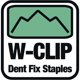 thumbnail image 2 of Clip en forma de W para corregir abolladuras Hot Staples DF-800WC/50, 2 of 3