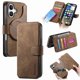 thumbnail image 1 of Funda Billetera Magnética para iPhone 16 Soporte Tarjetas Desmontable Marrón, 1 of 6